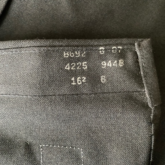 Authentic U.S. NAVY Official Uniform Size 16.5 - 36 Long Sleeve Button Up Shirt - Picture 11 of 11